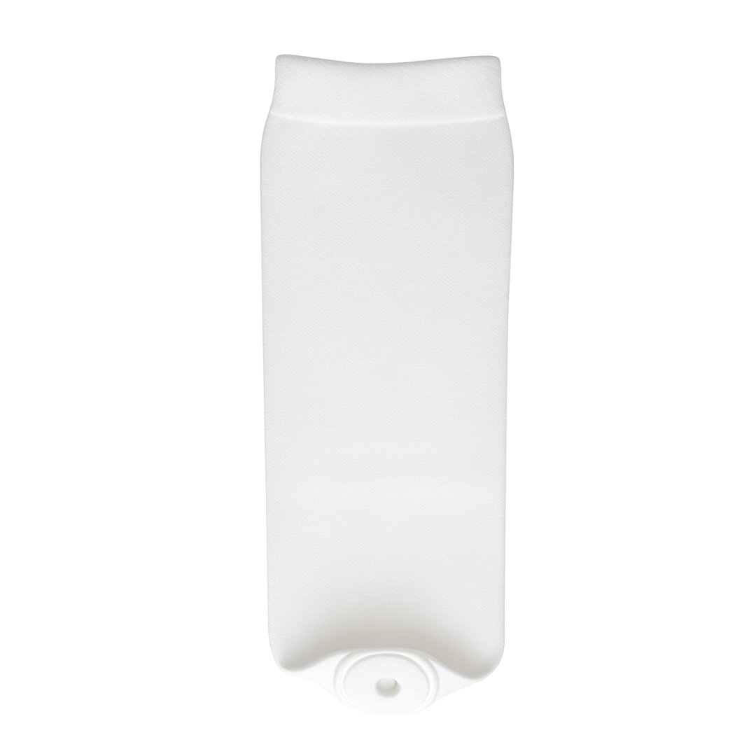 Onderbeen stompsok naadloos katoen met opening