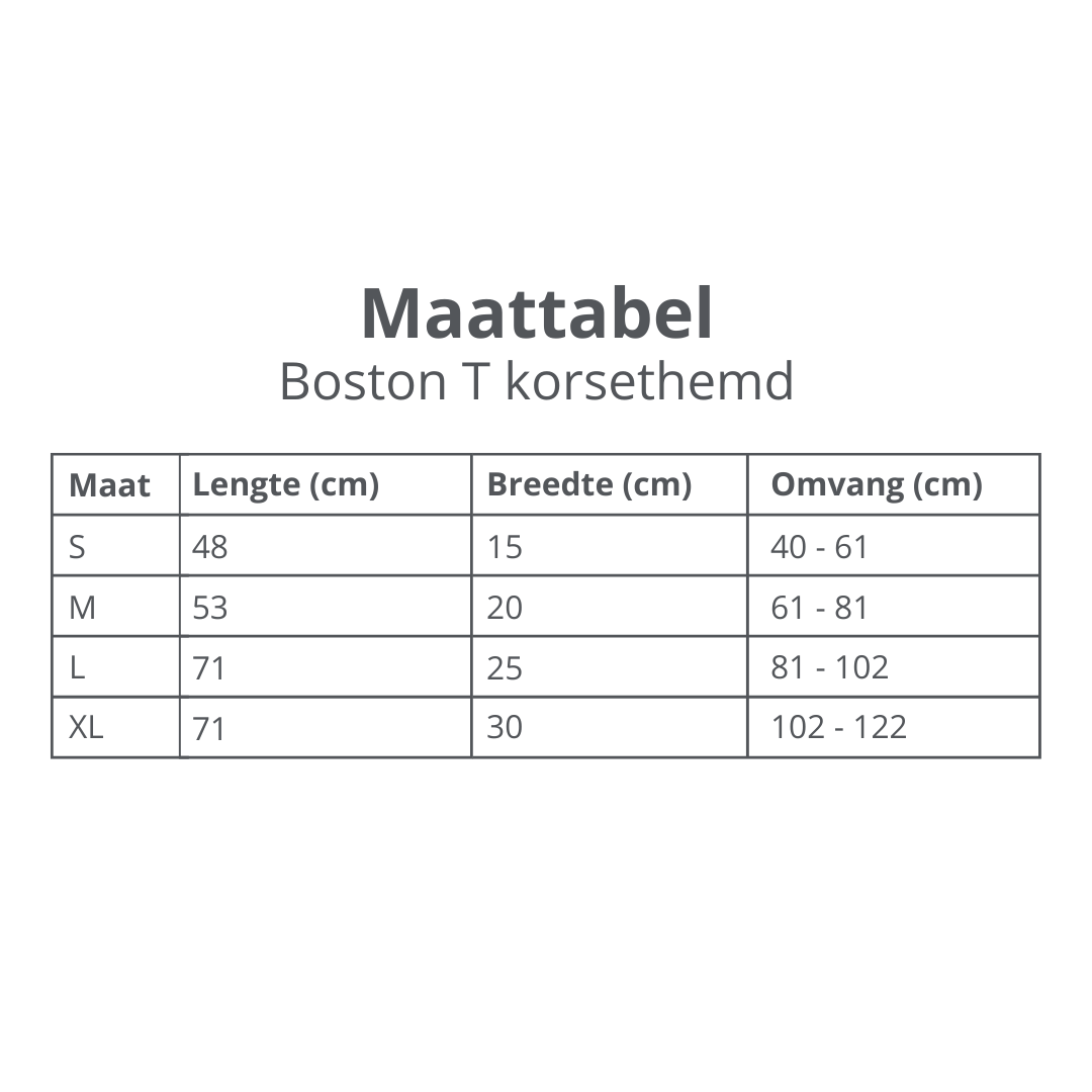 Basko Boston T korsethemd met okselbeschermer
