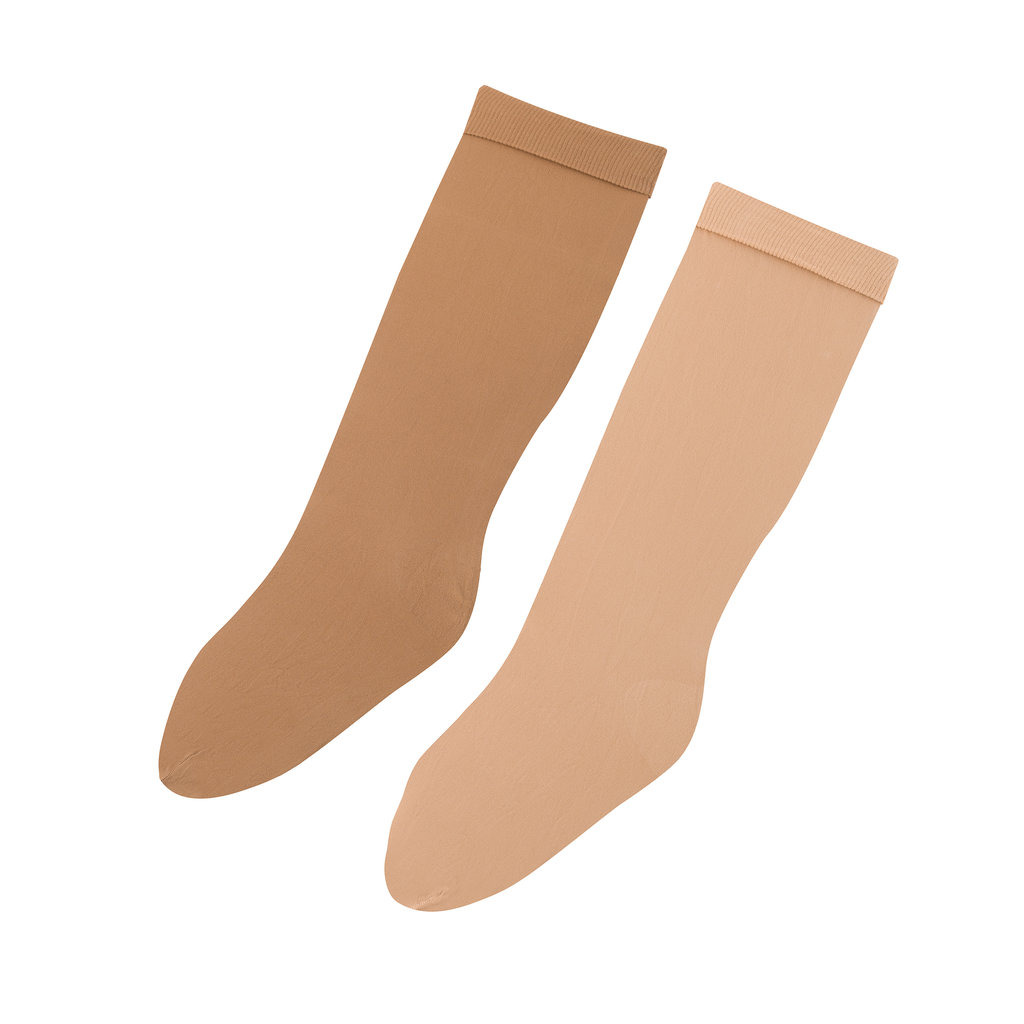 Cosmetische kous voor onderbeenprothese