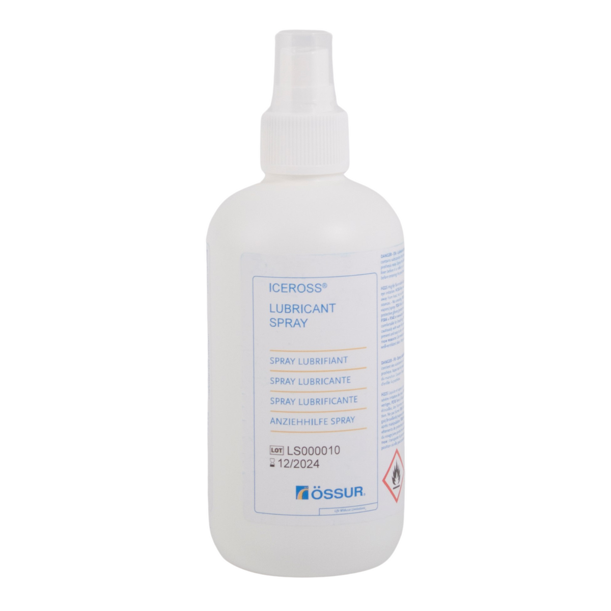 Össur Lubricant CS Spray 70% ISOPROPANOL – Orthostore