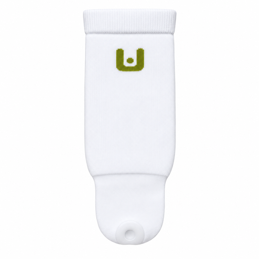Uniprox onderbeen stompsok badstof/nylon met opening
