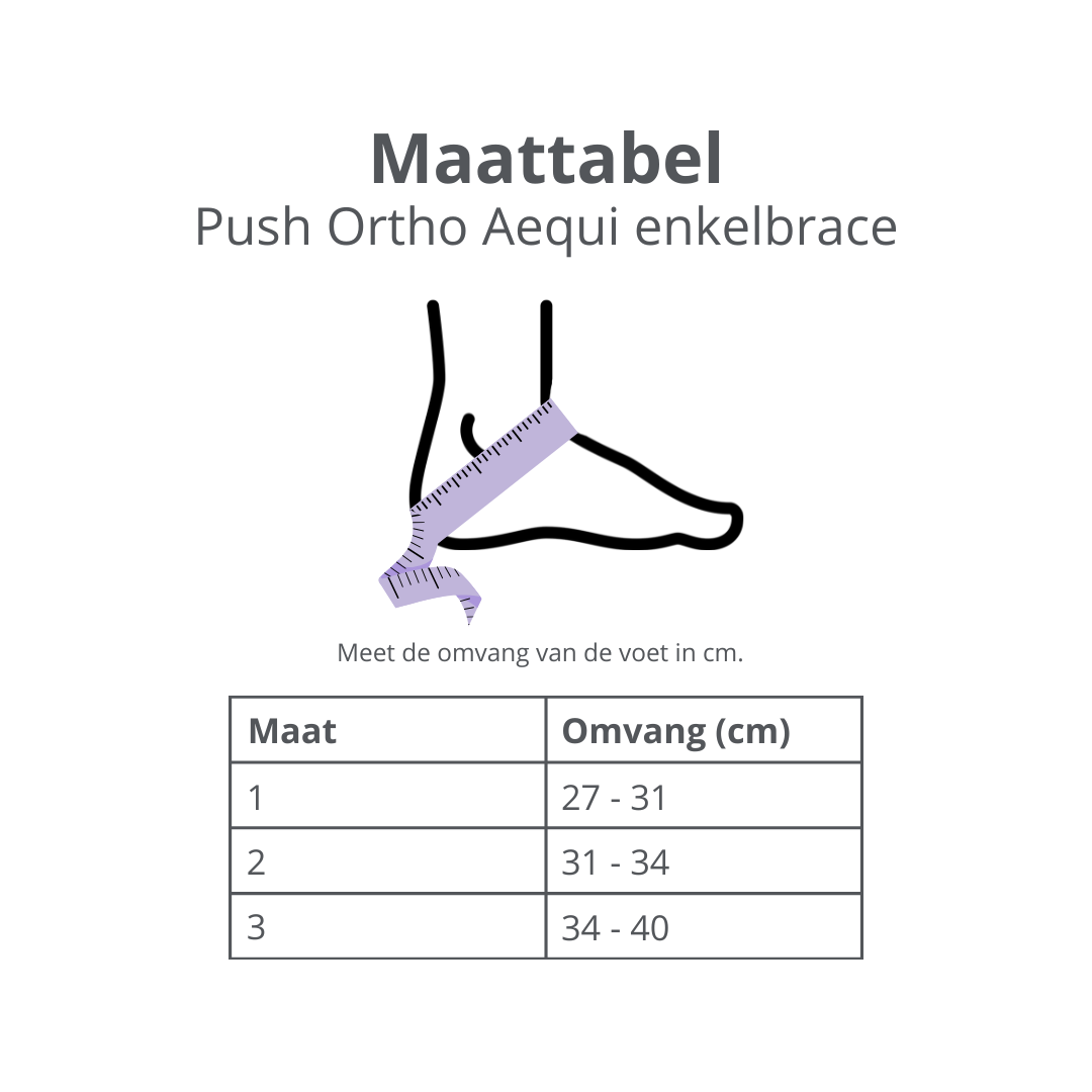 Push Ortho enkelbrace Aequi